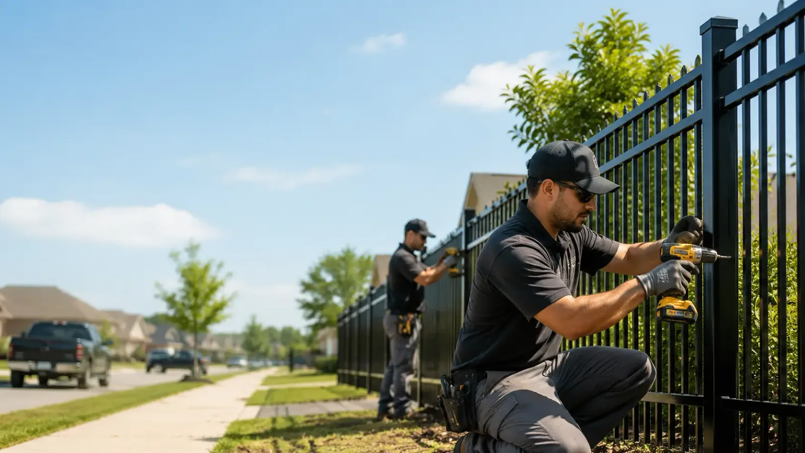 Metal Fence Installation in Winthrop Harbor, IL